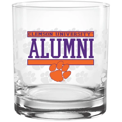 Clemson Tigers 14oz. Repeat Alumni Rocks Glass