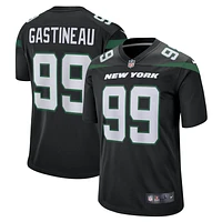 Men's Nike Mark Gastineau Stealth Black New York Jets Game Jersey