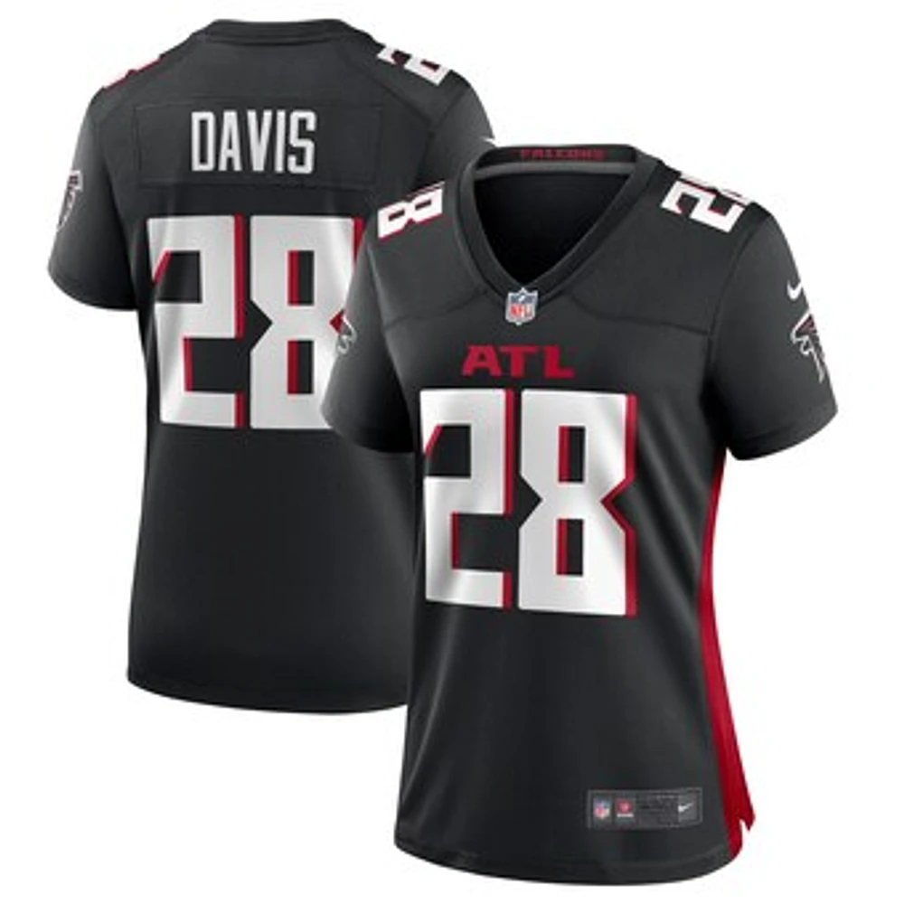 Women's Nike Mike Davis Black Atlanta Falcons Game Player Jersey