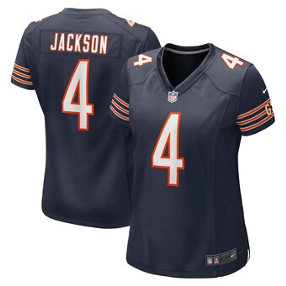 Women's Nike Eddie Jackson Navy Chicago Bears Game Player Jersey