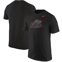 Men's Nike Black Bucknell Bison Logo Color Pop T-Shirt