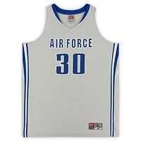 Air Force Falcons Nike Team-Issued #30 Gray Alternate Team Jersey from the Basketball Program