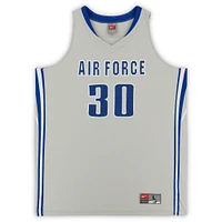 Air Force Falcons Nike Team-Issued #30 Gray Alternate Team Jersey from the Basketball Program