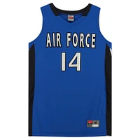 Air Force Falcons Nike Team-Issued #14 Royal & Black Jersey from the Basketball Program