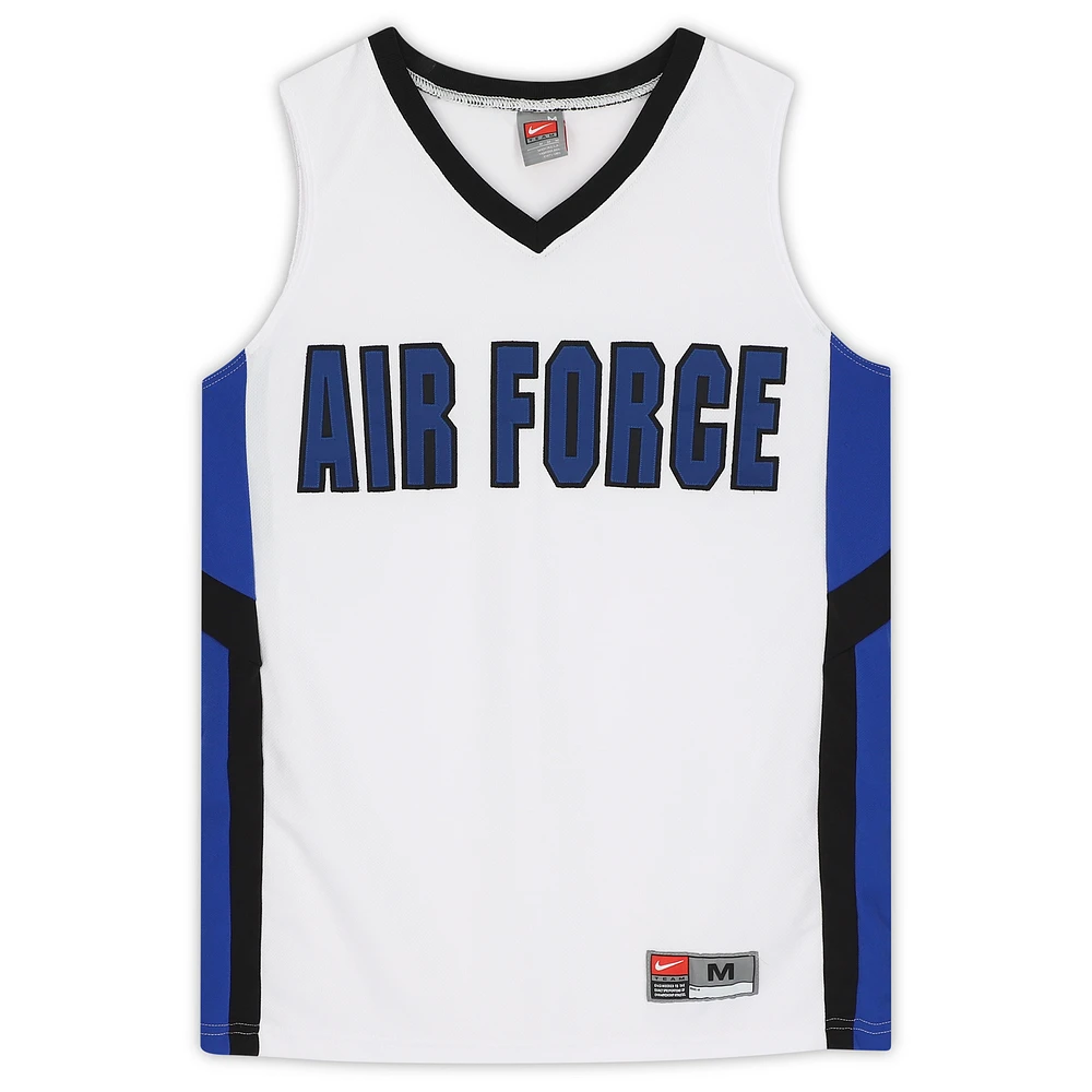 Air Force Falcons Team-Issued White and Black Jersey from the Basketball Program