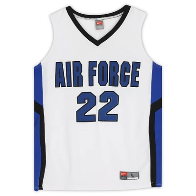 Air Force Falcons Team-Issued #22 White and Black Jersey from the Basketball Program