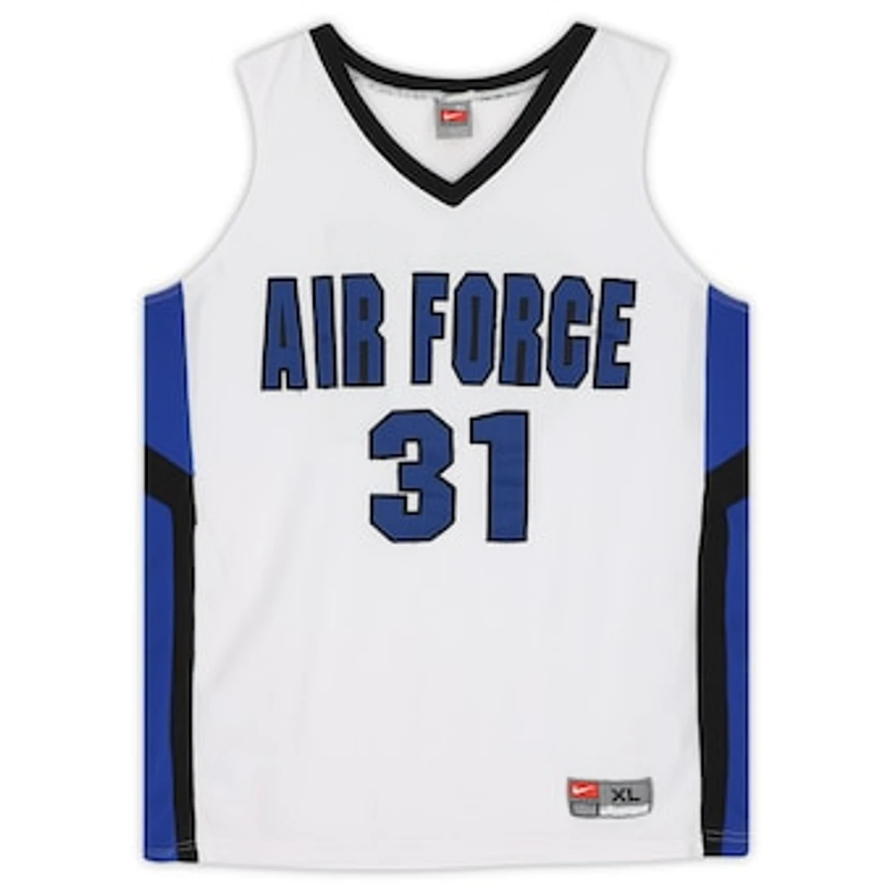 Air Force Falcons Team-Issued #31 White and Jersey from the Basketball Program