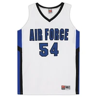 Air Force Falcons Team-Issued #54 White and Black Jersey from the Basketball Program - Size XL