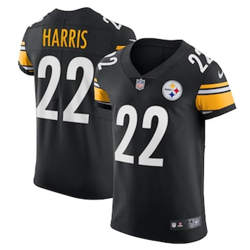 Men's Nike Najee Harris Black Pittsburgh Steelers Vapor Elite Jersey