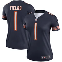 Women's Nike Justin Fields  Navy Chicago Bears Legend Player Performance Top