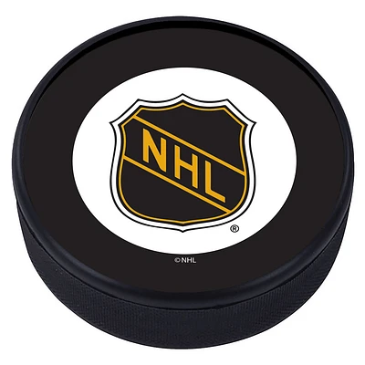 NHL Gold Shield Vintage Hockey Puck