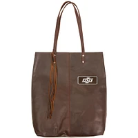 Brown Oklahoma State Cowboys Plate Logo Mee Canyon Tote
