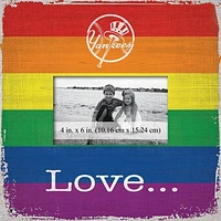 New York Yankees 10'' x 10'' Love Pride Frame