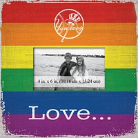 New York Yankees 10'' x 10'' Love Pride Frame