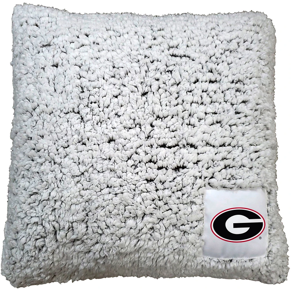 Georgia Bulldogs 16'' x 16'' Frosty Sherpa Pillow