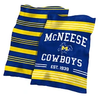 McNeese State Cowboys 60'' x 70'' Plush Colorblock Blanket