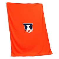 Illinois Fighting Illini 54'' x 84'' Team Sweatshirt Blanket