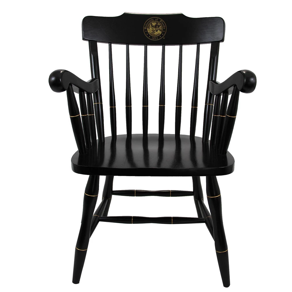 Black Florida Gators Seal Logo Captains Chair
