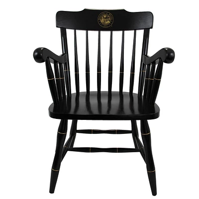 Black Florida Gators Seal Logo Captains Chair