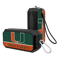 Miami Hurricanes End Zone Water Resistant Bluetooth Speaker