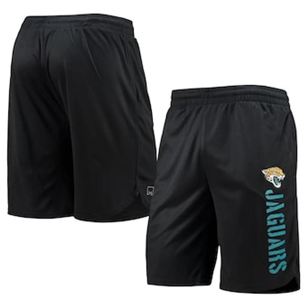 Men's MSX by Michael Strahan Black Jacksonville Jaguars Training Shorts