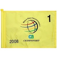 PGA TOUR Event-Used #1 Yellow Pin Flag from The CA Championship on March 20th to 23rd 2008