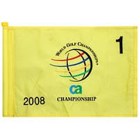 PGA TOUR Event-Used #1 Yellow Pin Flag from The CA Championship on March 20th to 23rd 2008