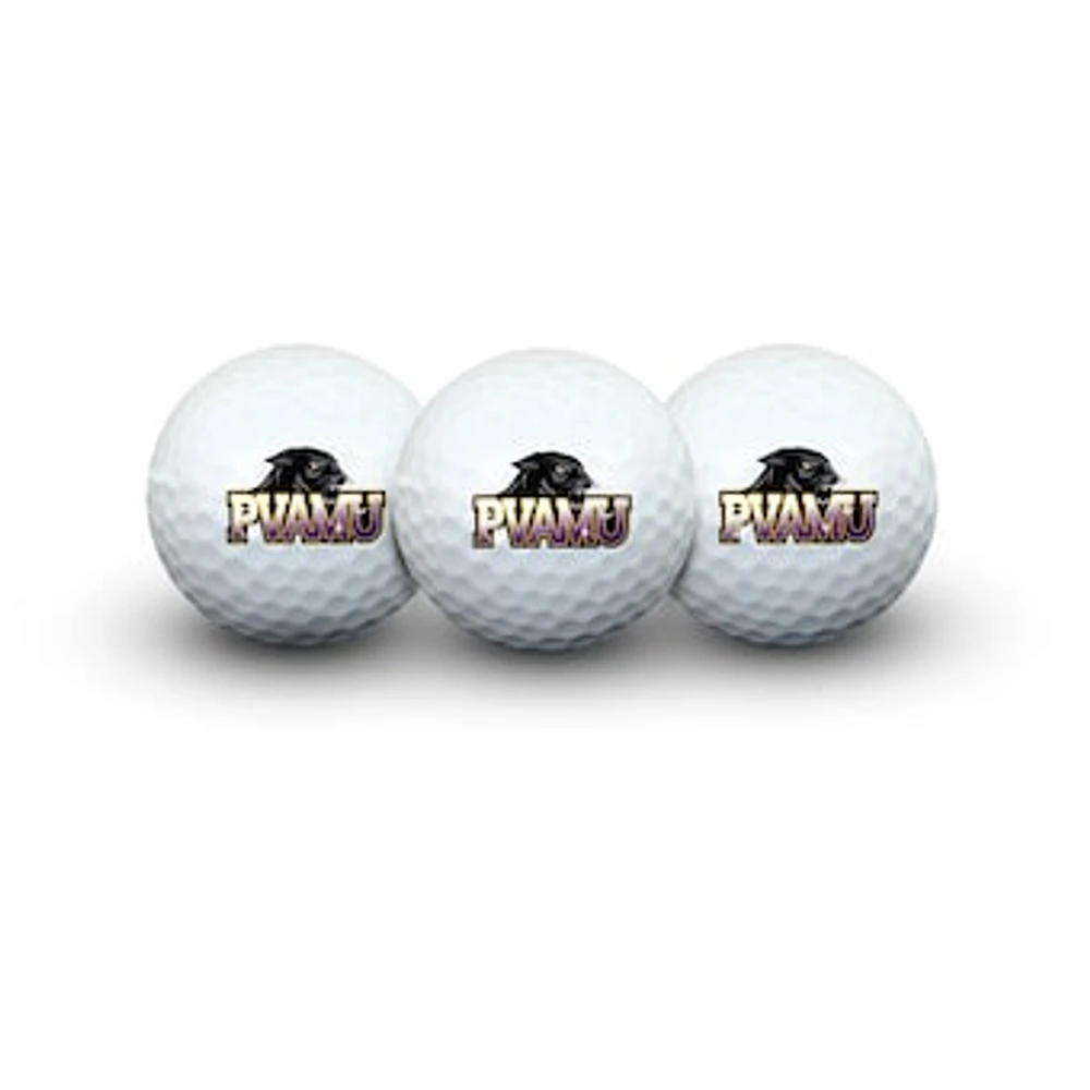 WinCraft Prairie View A&M Panthers Three-Pack Golf Ball Set