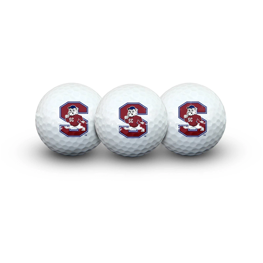 WinCraft South Carolina State Bulldogs 3-Pack Golf Ball Set