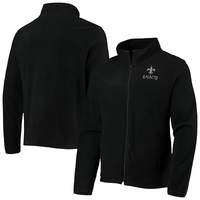 Men's Dunbrooke Black New Orleans Saints Hayden Lightweight Full-Zip Jacket