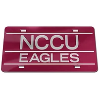 WinCraft North Carolina Central Eagles Classic License Plate