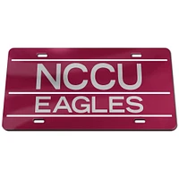 WinCraft North Carolina Central Eagles Classic License Plate