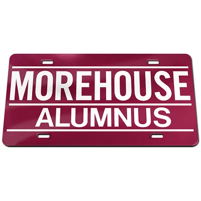 WinCraft Morehouse Maroon Tigers Classic License Plate