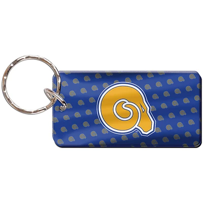 WinCraft Albany State Golden Rams Rectangle Gloss Key Ring