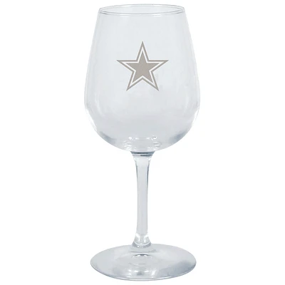 Dallas Cowboys 12.75oz. Stemmed Wine Glass