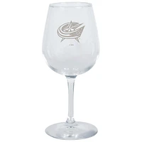 Columbus Blue Jackets 12.75oz. Stemmed Wine Glass