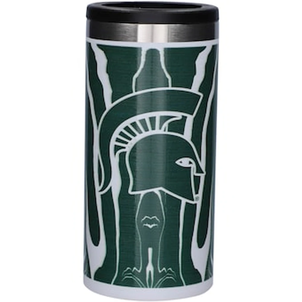 Michigan State Spartans 12oz. Tie-Dye Slim Can Holder