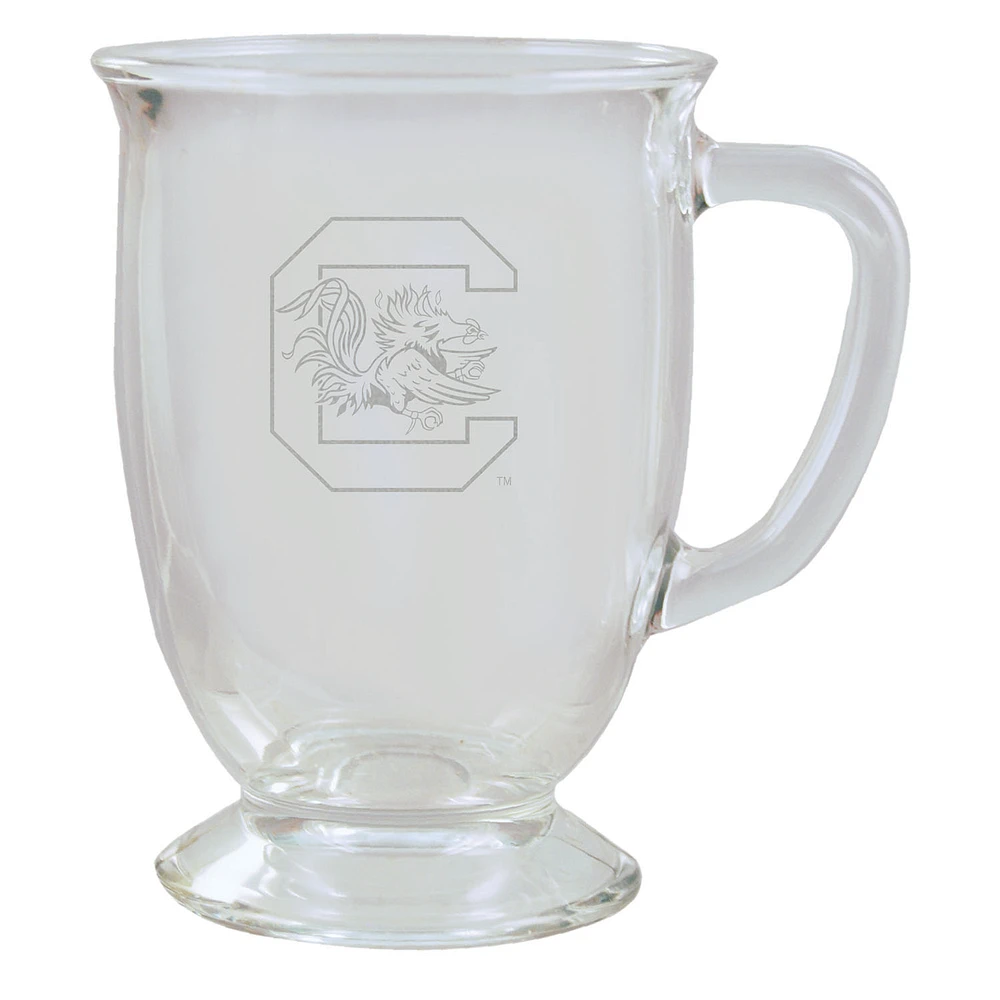 South Carolina Gamecocks 16oz. Etched Cafe Mug