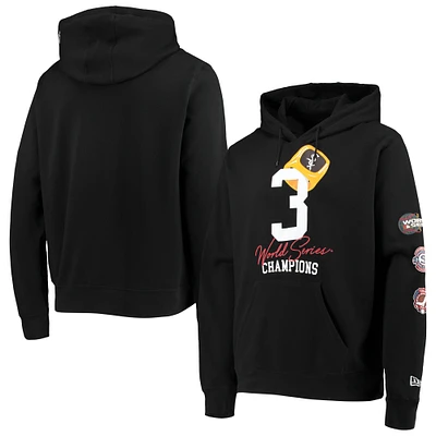 Men's New Era Black Chicago White Sox Count the Rings Pullover Hoodie