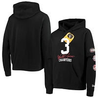 Men's New Era Black Chicago White Sox Count the Rings Pullover Hoodie