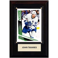 John Tavares Toronto Maple Leafs 2021 NHL 4'' x 6'' Plaque with Trading - Card