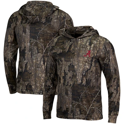 Men's Colosseum Realtree Camo Alabama Crimson Tide Long Sleeve Hoodie T-Shirt