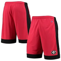 Men's Red Georgia Bulldogs Outline Shorts