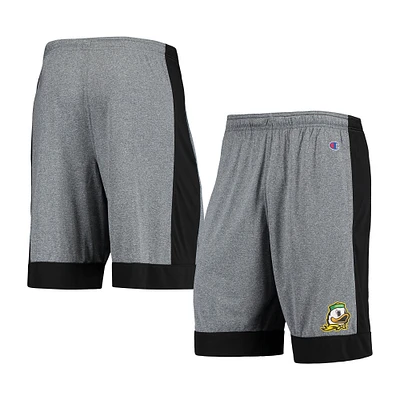 Men's Gray Oregon Ducks Outline Shorts