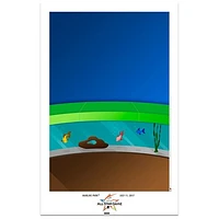 Miami Marlins 2017 MLB All-Star Game 11'' x 17'' Limited Edition Art Poster