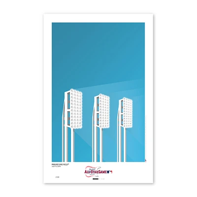 Cleveland Indians 2019 MLB All-Star Game 11'' x 17'' Limited Edition Art Poster