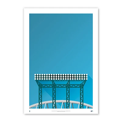 Seattle Mariners 24'' x 36'' Stadium Fine Art Print