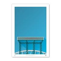 Seattle Mariners 24'' x 36'' Stadium Fine Art Print