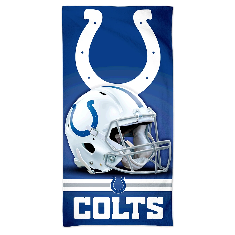 WinCraft Indianapolis Colts 30'' x 60'' Primary Logo Spectra Beach Towel