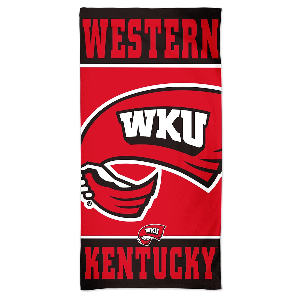 WinCraft Western Kentucky Hilltoppers 30'' x 60'' Spectra Beach Towel